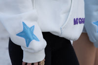 "First Wave" Seashell White Oversized Hoodie (FAST SHIPPING!!)