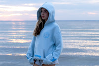 "First Wave" Blue Lagoon Oversized Hoodie (FAST SHIPPING!!)