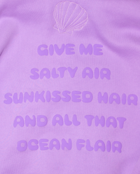 "First Wave" Sunset Purple Oversized Hoodie (FAST SHIPPING!!)